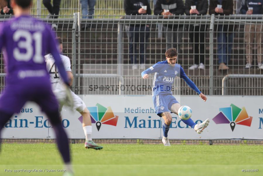 sport, action, Stadion am Schönbusch, SVA, SV Viktoria Aschaffenburg, Regionalliga Bayern, Fussball, FCS, BFV, Aschaffenburg, 31. Spieltag, 25.04.2025, 1. FC Schweinfurt 1905 - Bild-ID: 2482887 sport, action, Stadion am Schönbusch, SVA, SV Viktoria Aschaffenburg, Regionalliga Bayern, Fussball, FCS, BFV, Aschaffenburg, 31. Spieltag, 25.04.2025, 1. FC Schweinfurt 1905 - Bild-ID: 2482887
