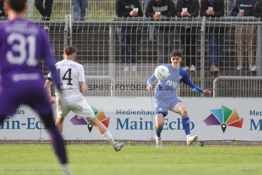 sport, action, Stadion am Schönbusch, SVA, SV Viktoria Aschaffenburg, Regionalliga Bayern, Fussball, FCS, BFV, Aschaffenburg, 31. Spieltag, 25.04.2025, 1. FC Schweinfurt 1905 - Bild-ID: 2482888 sport, action, Stadion am Schönbusch, SVA, SV Viktoria Aschaffenburg, Regionalliga Bayern, Fussball, FCS, BFV, Aschaffenburg, 31. Spieltag, 25.04.2025, 1. FC Schweinfurt 1905 - Bild-ID: 2482888