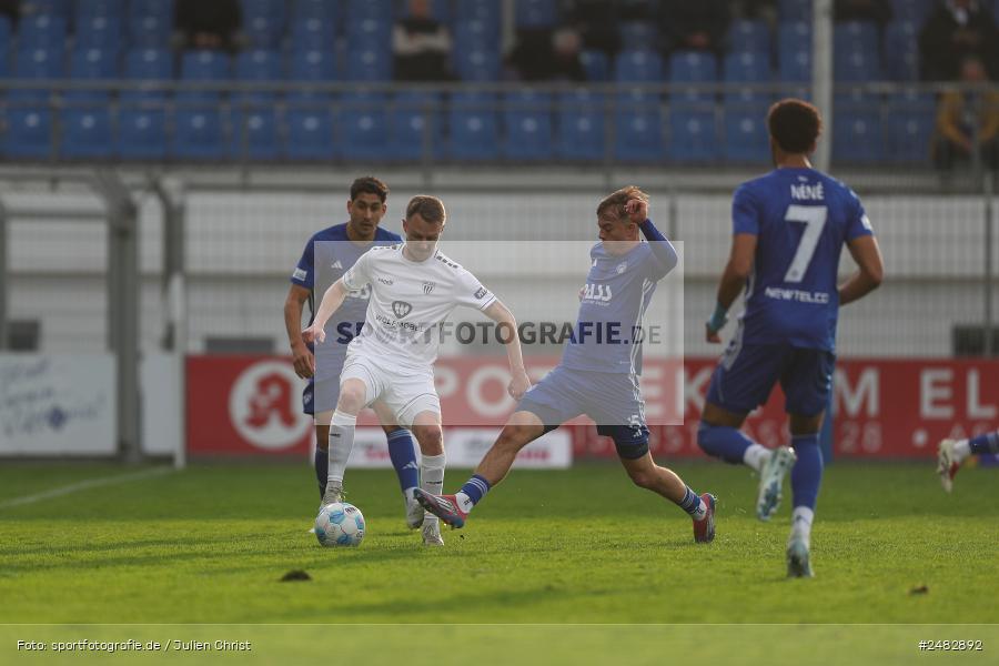 sport, action, Stadion am Schönbusch, SVA, SV Viktoria Aschaffenburg, Regionalliga Bayern, Fussball, FCS, BFV, Aschaffenburg, 31. Spieltag, 25.04.2025, 1. FC Schweinfurt 1905 - Bild-ID: 2482892