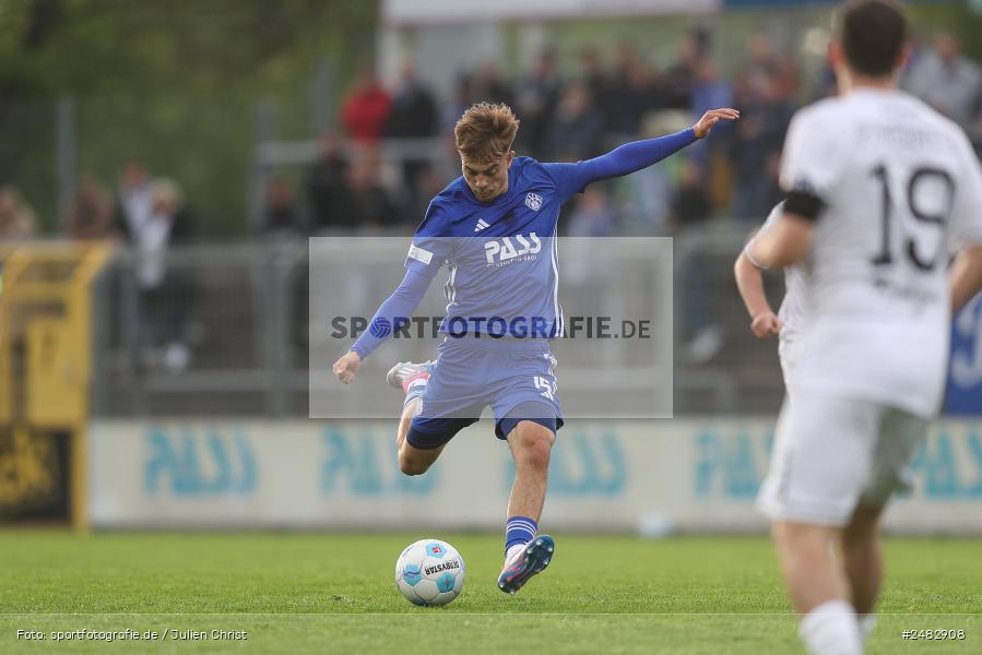 sport, action, Stadion am Schönbusch, SVA, SV Viktoria Aschaffenburg, Regionalliga Bayern, Fussball, FCS, BFV, Aschaffenburg, 31. Spieltag, 25.04.2025, 1. FC Schweinfurt 1905 - Bild-ID: 2482908
