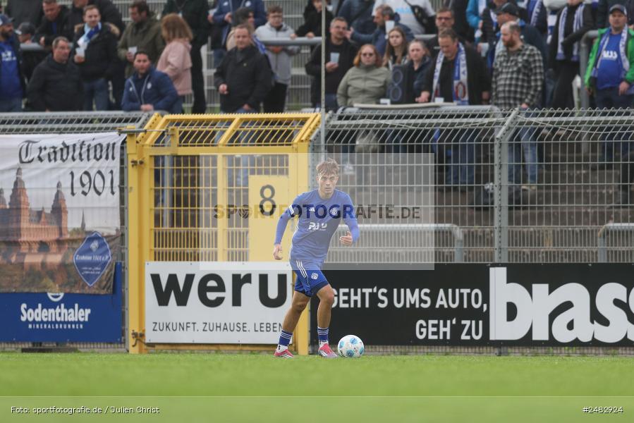sport, action, Stadion am Schönbusch, SVA, SV Viktoria Aschaffenburg, Regionalliga Bayern, Fussball, FCS, BFV, Aschaffenburg, 31. Spieltag, 25.04.2025, 1. FC Schweinfurt 1905 - Bild-ID: 2482924
