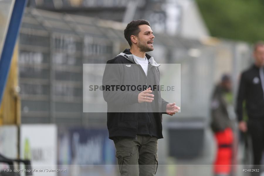 sport, action, Stadion am Schönbusch, SVA, SV Viktoria Aschaffenburg, Regionalliga Bayern, Fussball, FCS, BFV, Aschaffenburg, 31. Spieltag, 25.04.2025, 1. FC Schweinfurt 1905 - Bild-ID: 2482932
