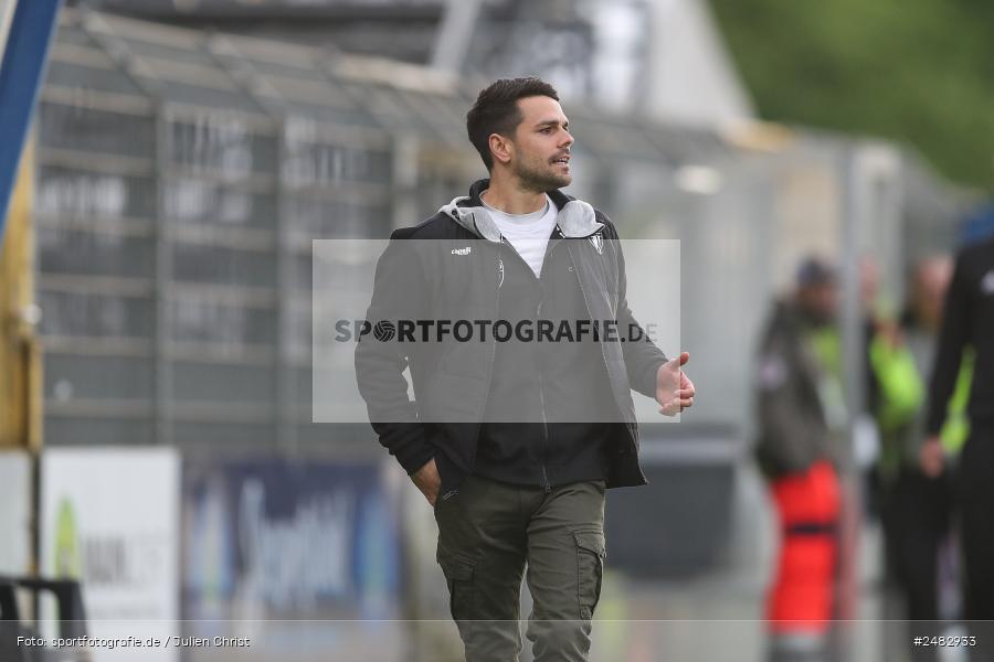 sport, action, Stadion am Schönbusch, SVA, SV Viktoria Aschaffenburg, Regionalliga Bayern, Fussball, FCS, BFV, Aschaffenburg, 31. Spieltag, 25.04.2025, 1. FC Schweinfurt 1905 - Bild-ID: 2482933