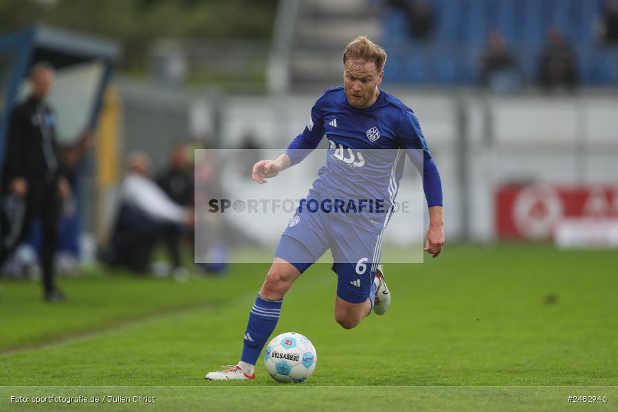 sport, action, Stadion am Schönbusch, SVA, SV Viktoria Aschaffenburg, Regionalliga Bayern, Fussball, FCS, BFV, Aschaffenburg, 31. Spieltag, 25.04.2025, 1. FC Schweinfurt 1905 - Bild-ID: 2482946