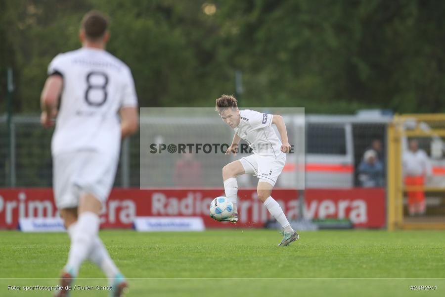 sport, action, Stadion am Schönbusch, SVA, SV Viktoria Aschaffenburg, Regionalliga Bayern, Fussball, FCS, BFV, Aschaffenburg, 31. Spieltag, 25.04.2025, 1. FC Schweinfurt 1905 - Bild-ID: 2482961