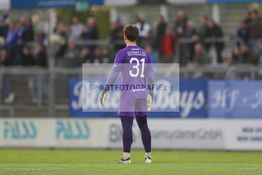 sport, action, Stadion am Schönbusch, SVA, SV Viktoria Aschaffenburg, Regionalliga Bayern, Fussball, FCS, BFV, Aschaffenburg, 31. Spieltag, 25.04.2025, 1. FC Schweinfurt 1905 - Bild-ID: 2482962