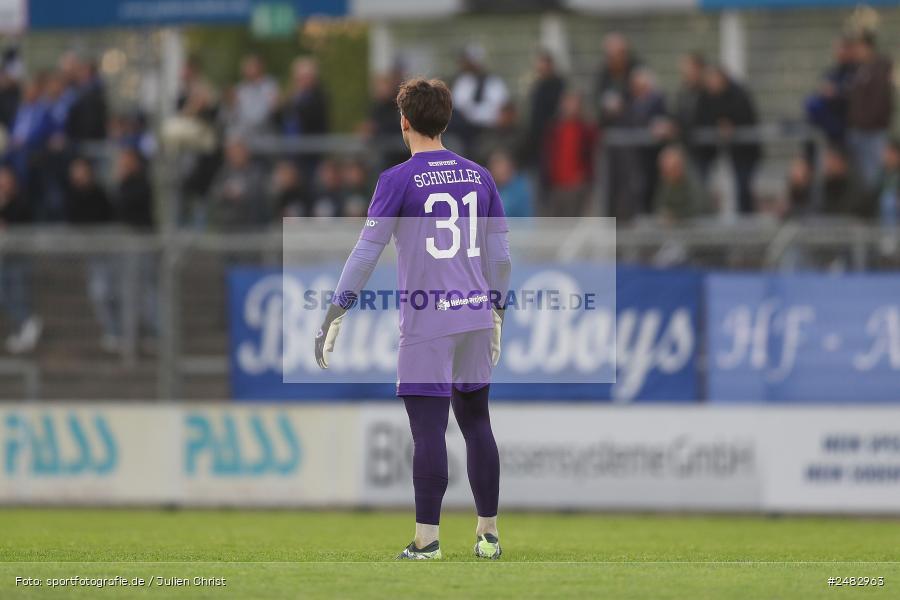 sport, action, Stadion am Schönbusch, SVA, SV Viktoria Aschaffenburg, Regionalliga Bayern, Fussball, FCS, BFV, Aschaffenburg, 31. Spieltag, 25.04.2025, 1. FC Schweinfurt 1905 - Bild-ID: 2482963