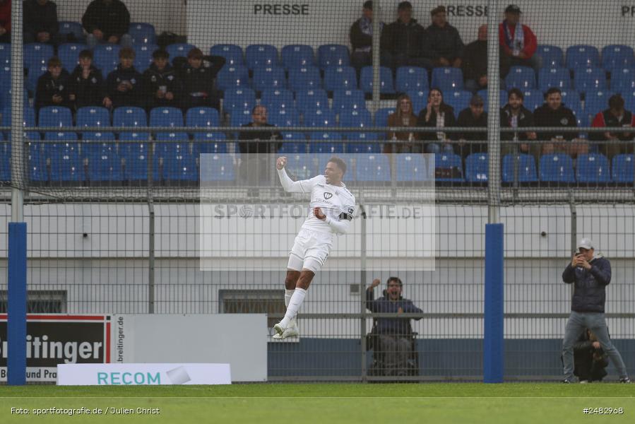 sport, action, Stadion am Schönbusch, SVA, SV Viktoria Aschaffenburg, Regionalliga Bayern, Fussball, FCS, BFV, Aschaffenburg, 31. Spieltag, 25.04.2025, 1. FC Schweinfurt 1905 - Bild-ID: 2482968
