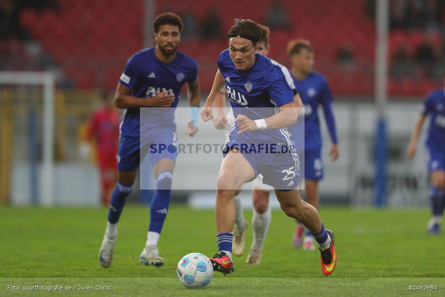 sport, action, Stadion am Schönbusch, SVA, SV Viktoria Aschaffenburg, Regionalliga Bayern, Fussball, FCS, BFV, Aschaffenburg, 31. Spieltag, 25.04.2025, 1. FC Schweinfurt 1905 - Bild-ID: 2482984