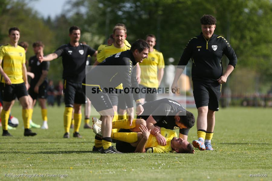 Sportgelände, Burgsinn, 26.04.2025, sport, action, Fussball, BFV, 27. Spieltag, Kreisklasse Würzburg Gr. 3, BCA, SGB, BSC Aura, SG Burgsinn - Bild-ID: 2483008 Sportgelände, Burgsinn, 26.04.2025, sport, action, Fussball, BFV, 27. Spieltag, Kreisklasse Würzburg Gr. 3, BCA, SGB, BSC Aura, SG Burgsinn - Bild-ID: 2483008