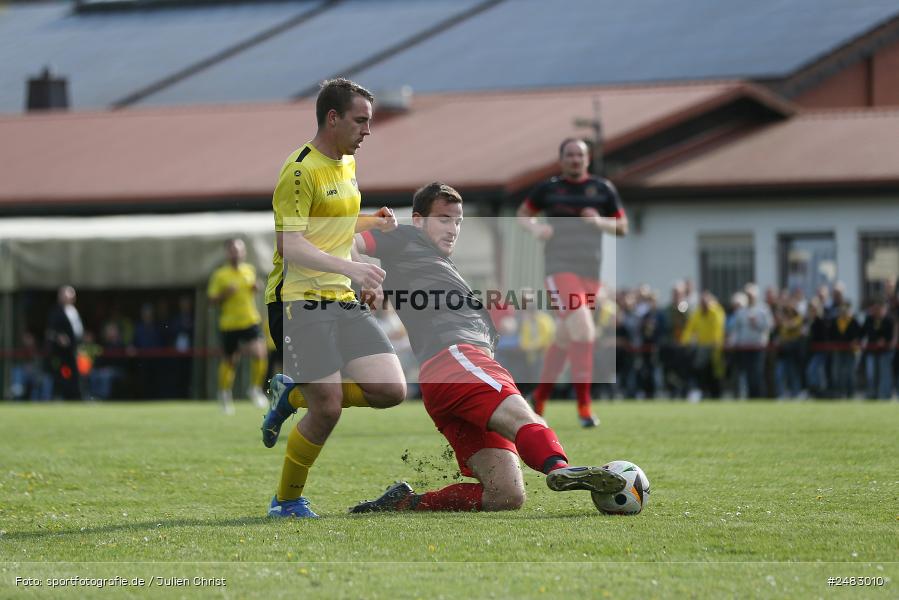 Sportgelände, Burgsinn, 26.04.2025, sport, action, Fussball, BFV, 27. Spieltag, Kreisklasse Würzburg Gr. 3, BCA, SGB, BSC Aura, SG Burgsinn - Bild-ID: 2483010 Sportgelände, Burgsinn, 26.04.2025, sport, action, Fussball, BFV, 27. Spieltag, Kreisklasse Würzburg Gr. 3, BCA, SGB, BSC Aura, SG Burgsinn - Bild-ID: 2483010
