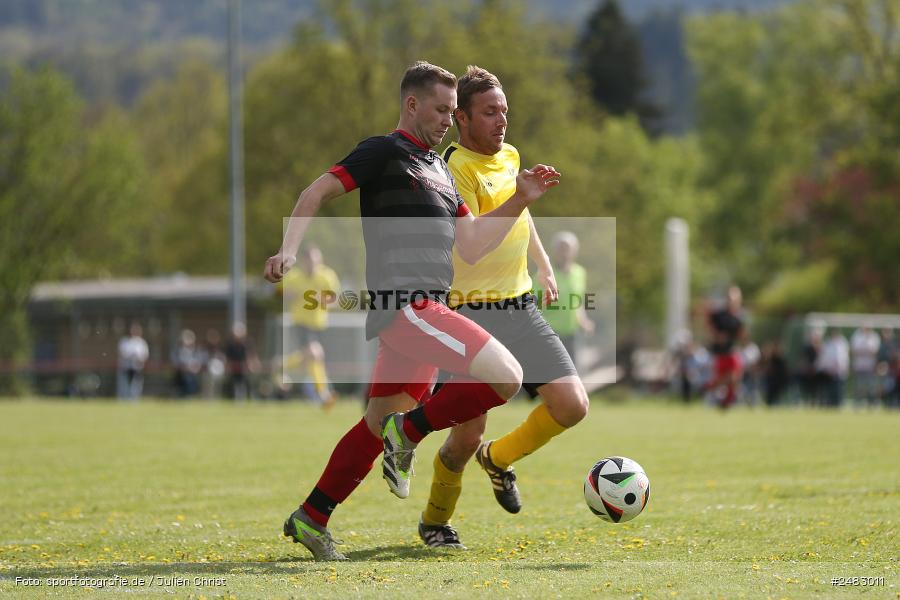 Sportgelände, Burgsinn, 26.04.2025, sport, action, Fussball, BFV, 27. Spieltag, Kreisklasse Würzburg Gr. 3, BCA, SGB, BSC Aura, SG Burgsinn - Bild-ID: 2483011 Sportgelände, Burgsinn, 26.04.2025, sport, action, Fussball, BFV, 27. Spieltag, Kreisklasse Würzburg Gr. 3, BCA, SGB, BSC Aura, SG Burgsinn - Bild-ID: 2483011