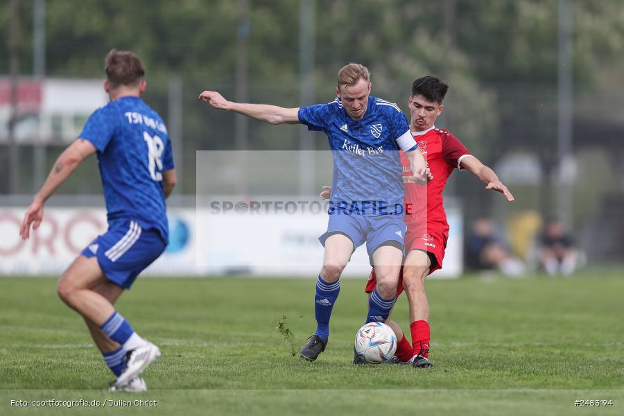 sport, action, TSV Lohr, Sportgelände, SpVgg Hösbach-Bahnhof, Lohr am Main, LOH, HBF, Fussball, Bezirksliga Unterfranken West, BFV, 27. Spieltag, 26.04.2025 - Bild-ID: 2483194