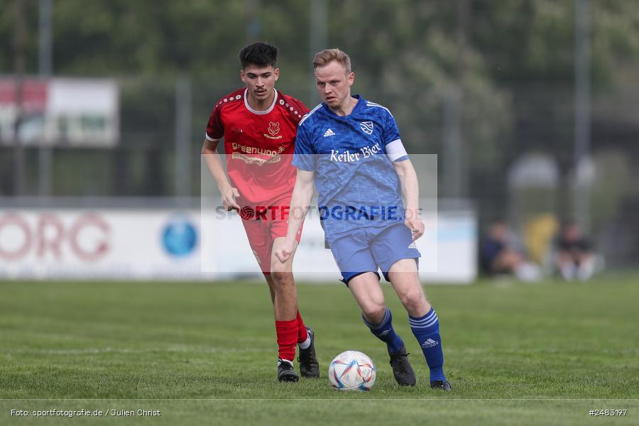 sport, action, TSV Lohr, Sportgelände, SpVgg Hösbach-Bahnhof, Lohr am Main, LOH, HBF, Fussball, Bezirksliga Unterfranken West, BFV, 27. Spieltag, 26.04.2025 - Bild-ID: 2483197