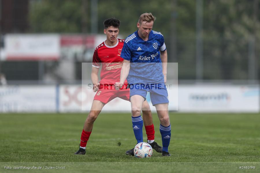 sport, action, TSV Lohr, Sportgelände, SpVgg Hösbach-Bahnhof, Lohr am Main, LOH, HBF, Fussball, Bezirksliga Unterfranken West, BFV, 27. Spieltag, 26.04.2025 - Bild-ID: 2483198