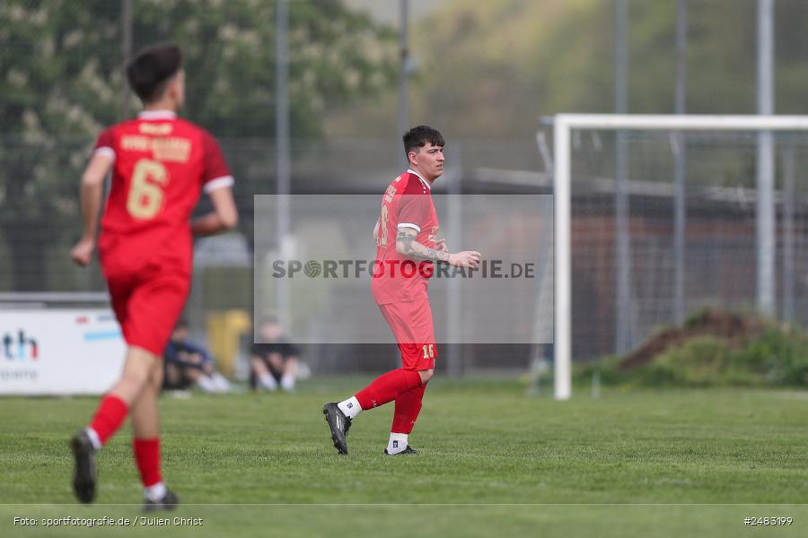 sport, action, TSV Lohr, Sportgelände, SpVgg Hösbach-Bahnhof, Lohr am Main, LOH, HBF, Fussball, Bezirksliga Unterfranken West, BFV, 27. Spieltag, 26.04.2025 - Bild-ID: 2483199