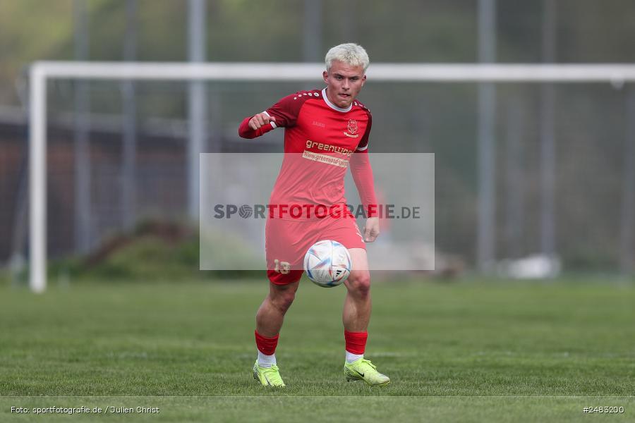 sport, action, TSV Lohr, Sportgelände, SpVgg Hösbach-Bahnhof, Lohr am Main, LOH, HBF, Fussball, Bezirksliga Unterfranken West, BFV, 27. Spieltag, 26.04.2025 - Bild-ID: 2483200