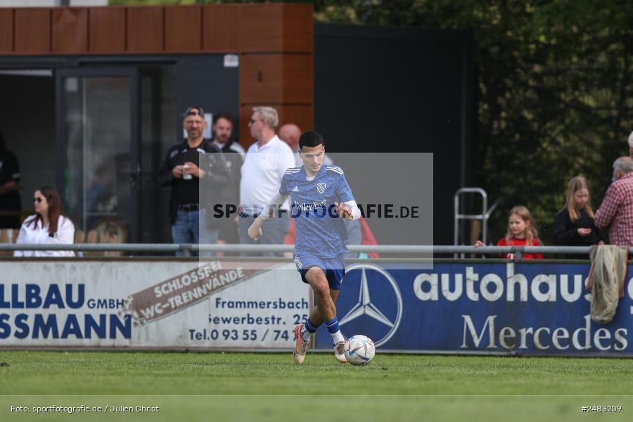 sport, action, TSV Lohr, Sportgelände, SpVgg Hösbach-Bahnhof, Lohr am Main, LOH, HBF, Fussball, Bezirksliga Unterfranken West, BFV, 27. Spieltag, 26.04.2025 - Bild-ID: 2483209