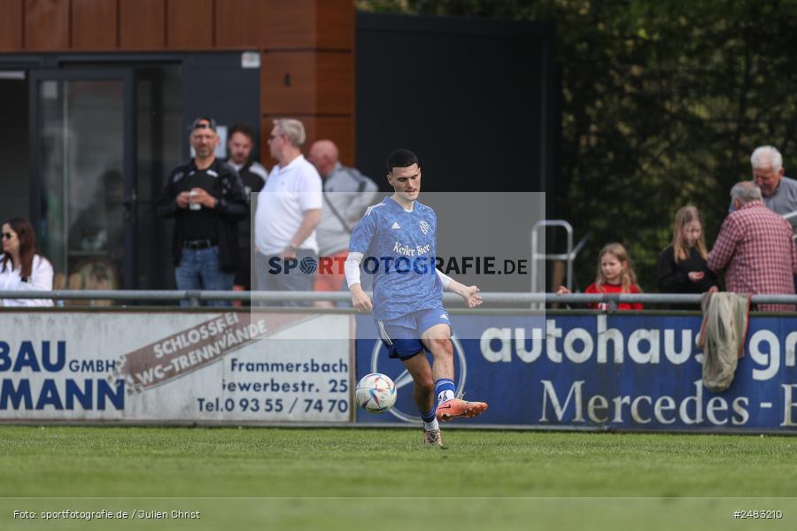 sport, action, TSV Lohr, Sportgelände, SpVgg Hösbach-Bahnhof, Lohr am Main, LOH, HBF, Fussball, Bezirksliga Unterfranken West, BFV, 27. Spieltag, 26.04.2025 - Bild-ID: 2483210