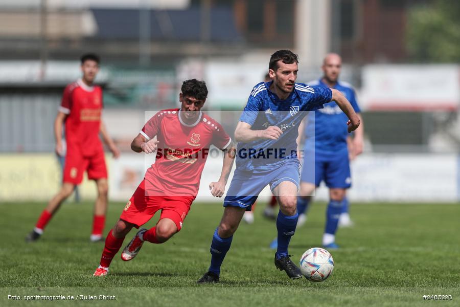 sport, action, TSV Lohr, Sportgelände, SpVgg Hösbach-Bahnhof, Lohr am Main, LOH, HBF, Fussball, Bezirksliga Unterfranken West, BFV, 27. Spieltag, 26.04.2025 - Bild-ID: 2483220