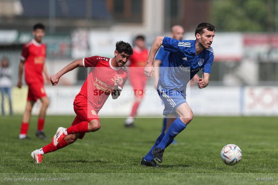 sport, action, TSV Lohr, Sportgelände, SpVgg Hösbach-Bahnhof, Lohr am Main, LOH, HBF, Fussball, Bezirksliga Unterfranken West, BFV, 27. Spieltag, 26.04.2025 - Bild-ID: 2483221