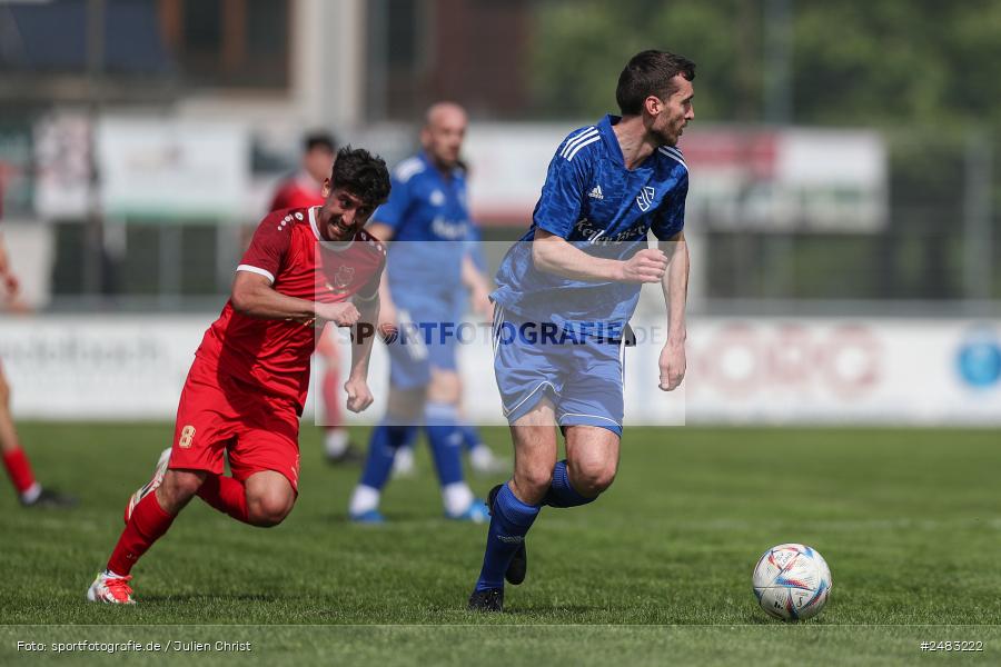 sport, action, TSV Lohr, Sportgelände, SpVgg Hösbach-Bahnhof, Lohr am Main, LOH, HBF, Fussball, Bezirksliga Unterfranken West, BFV, 27. Spieltag, 26.04.2025 - Bild-ID: 2483222