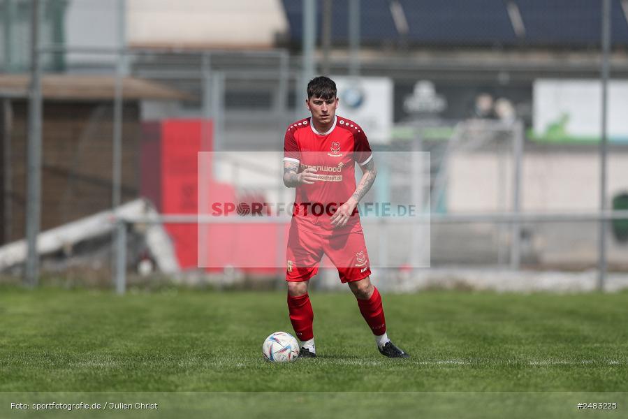 sport, action, TSV Lohr, Sportgelände, SpVgg Hösbach-Bahnhof, Lohr am Main, LOH, HBF, Fussball, Bezirksliga Unterfranken West, BFV, 27. Spieltag, 26.04.2025 - Bild-ID: 2483225