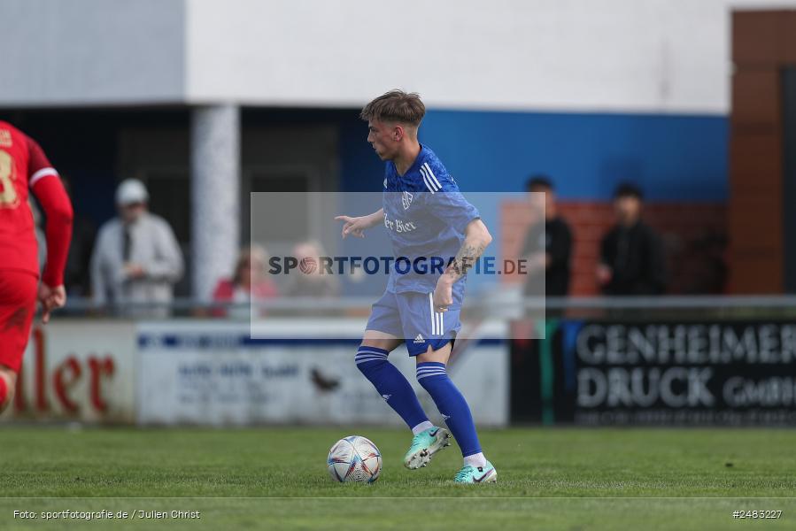 sport, action, TSV Lohr, Sportgelände, SpVgg Hösbach-Bahnhof, Lohr am Main, LOH, HBF, Fussball, Bezirksliga Unterfranken West, BFV, 27. Spieltag, 26.04.2025 - Bild-ID: 2483227