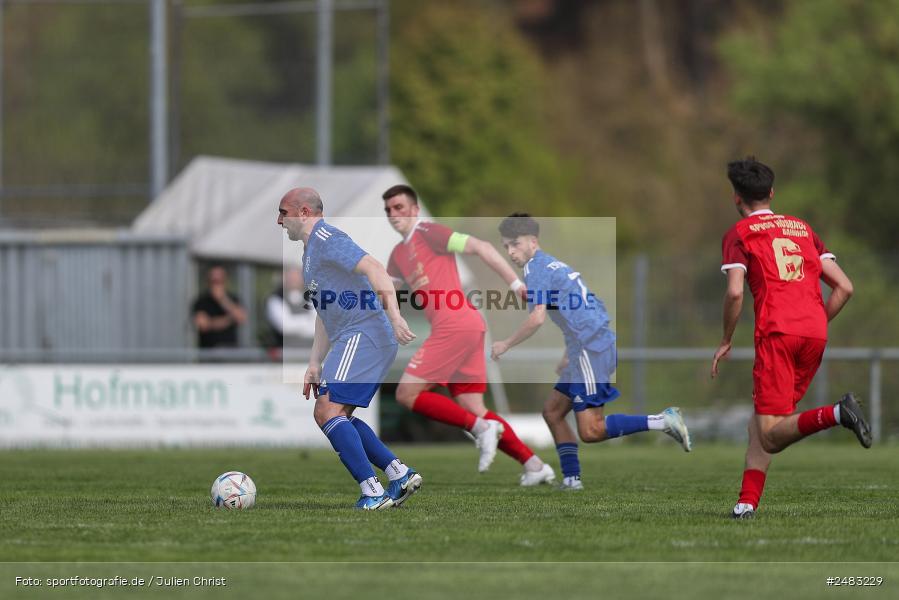 sport, action, TSV Lohr, Sportgelände, SpVgg Hösbach-Bahnhof, Lohr am Main, LOH, HBF, Fussball, Bezirksliga Unterfranken West, BFV, 27. Spieltag, 26.04.2025 - Bild-ID: 2483229