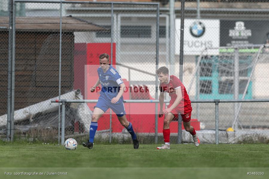 sport, action, TSV Lohr, Sportgelände, SpVgg Hösbach-Bahnhof, Lohr am Main, LOH, HBF, Fussball, Bezirksliga Unterfranken West, BFV, 27. Spieltag, 26.04.2025 - Bild-ID: 2483230