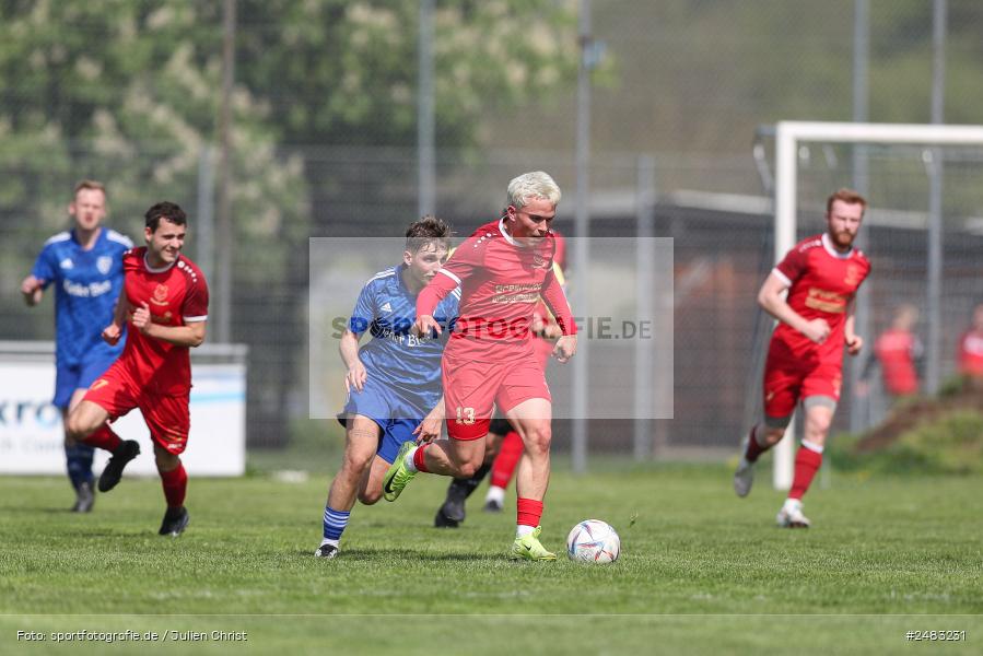 sport, action, TSV Lohr, Sportgelände, SpVgg Hösbach-Bahnhof, Lohr am Main, LOH, HBF, Fussball, Bezirksliga Unterfranken West, BFV, 27. Spieltag, 26.04.2025 - Bild-ID: 2483231