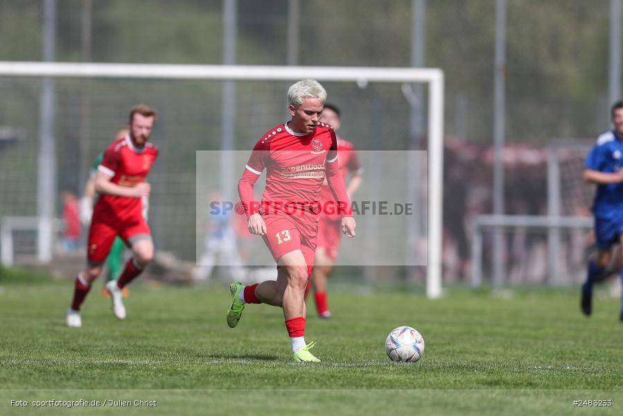 sport, action, TSV Lohr, Sportgelände, SpVgg Hösbach-Bahnhof, Lohr am Main, LOH, HBF, Fussball, Bezirksliga Unterfranken West, BFV, 27. Spieltag, 26.04.2025 - Bild-ID: 2483233