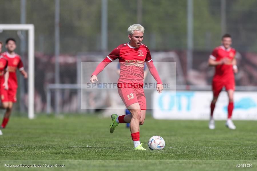 sport, action, TSV Lohr, Sportgelände, SpVgg Hösbach-Bahnhof, Lohr am Main, LOH, HBF, Fussball, Bezirksliga Unterfranken West, BFV, 27. Spieltag, 26.04.2025 - Bild-ID: 2483234