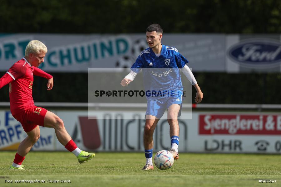 sport, action, TSV Lohr, Sportgelände, SpVgg Hösbach-Bahnhof, Lohr am Main, LOH, HBF, Fussball, Bezirksliga Unterfranken West, BFV, 27. Spieltag, 26.04.2025 - Bild-ID: 2483241
