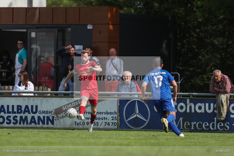 sport, action, TSV Lohr, Sportgelände, SpVgg Hösbach-Bahnhof, Lohr am Main, LOH, HBF, Fussball, Bezirksliga Unterfranken West, BFV, 27. Spieltag, 26.04.2025 - Bild-ID: 2483251