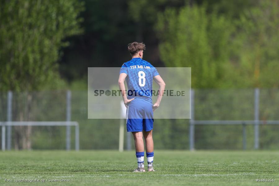 sport, action, TSV Lohr, Sportgelände, SpVgg Hösbach-Bahnhof, Lohr am Main, LOH, HBF, Fussball, Bezirksliga Unterfranken West, BFV, 27. Spieltag, 26.04.2025 - Bild-ID: 2483254