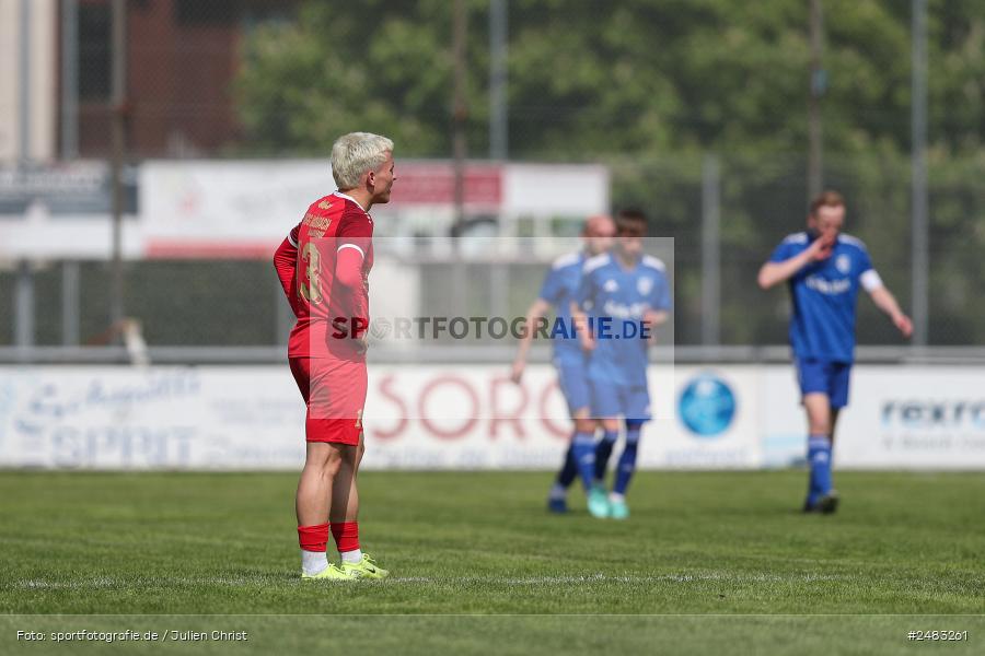 sport, action, TSV Lohr, Sportgelände, SpVgg Hösbach-Bahnhof, Lohr am Main, LOH, HBF, Fussball, Bezirksliga Unterfranken West, BFV, 27. Spieltag, 26.04.2025 - Bild-ID: 2483261