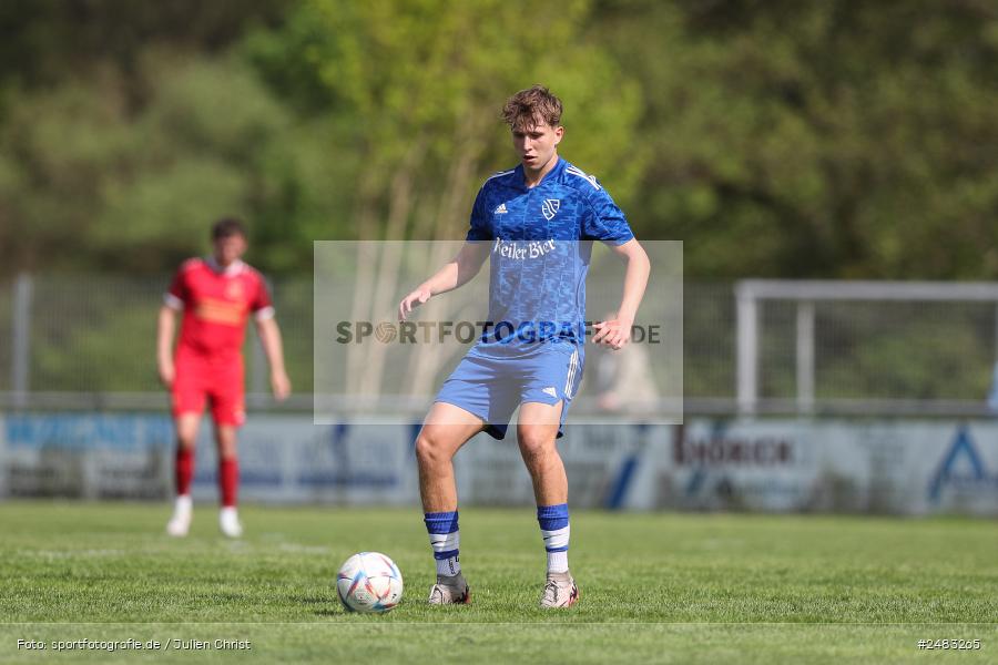 sport, action, TSV Lohr, Sportgelände, SpVgg Hösbach-Bahnhof, Lohr am Main, LOH, HBF, Fussball, Bezirksliga Unterfranken West, BFV, 27. Spieltag, 26.04.2025 - Bild-ID: 2483265