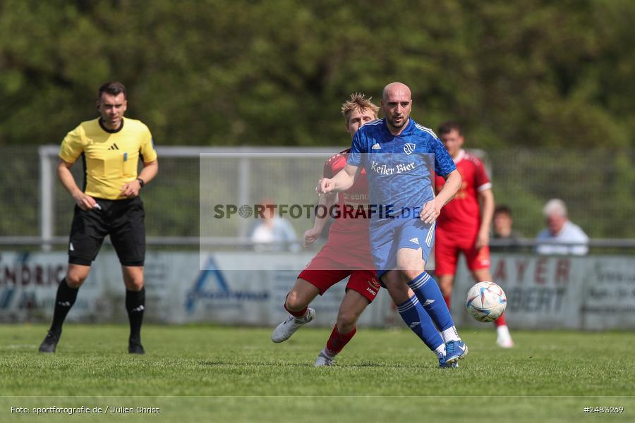 sport, action, TSV Lohr, Sportgelände, SpVgg Hösbach-Bahnhof, Lohr am Main, LOH, HBF, Fussball, Bezirksliga Unterfranken West, BFV, 27. Spieltag, 26.04.2025 - Bild-ID: 2483269