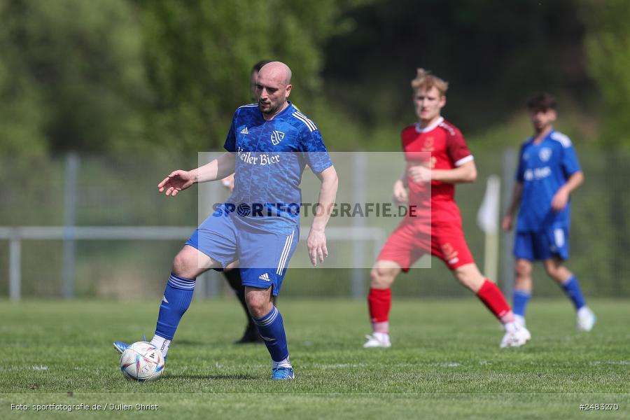 sport, action, TSV Lohr, Sportgelände, SpVgg Hösbach-Bahnhof, Lohr am Main, LOH, HBF, Fussball, Bezirksliga Unterfranken West, BFV, 27. Spieltag, 26.04.2025 - Bild-ID: 2483270