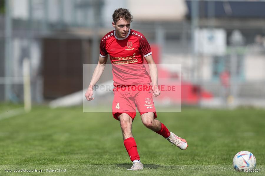 sport, action, TSV Lohr, Sportgelände, SpVgg Hösbach-Bahnhof, Lohr am Main, LOH, HBF, Fussball, Bezirksliga Unterfranken West, BFV, 27. Spieltag, 26.04.2025 - Bild-ID: 2483281