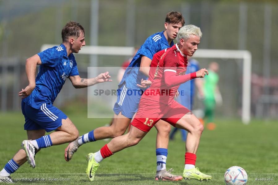 sport, action, TSV Lohr, Sportgelände, SpVgg Hösbach-Bahnhof, Lohr am Main, LOH, HBF, Fussball, Bezirksliga Unterfranken West, BFV, 27. Spieltag, 26.04.2025 - Bild-ID: 2483284