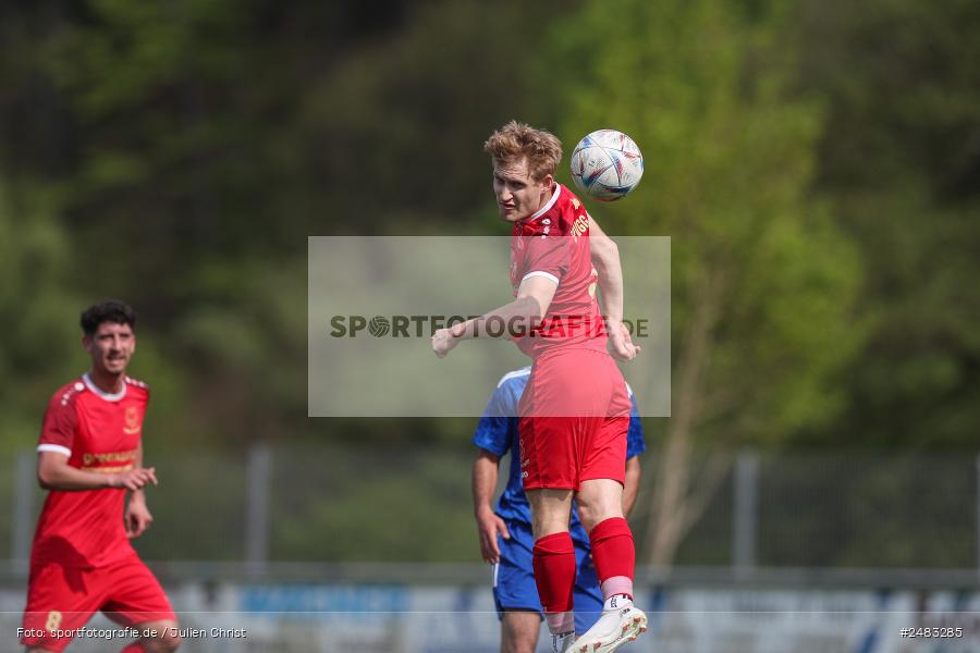 sport, action, TSV Lohr, Sportgelände, SpVgg Hösbach-Bahnhof, Lohr am Main, LOH, HBF, Fussball, Bezirksliga Unterfranken West, BFV, 27. Spieltag, 26.04.2025 - Bild-ID: 2483285