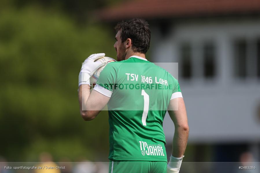 sport, action, TSV Lohr, Sportgelände, SpVgg Hösbach-Bahnhof, Lohr am Main, LOH, HBF, Fussball, Bezirksliga Unterfranken West, BFV, 27. Spieltag, 26.04.2025 - Bild-ID: 2483286