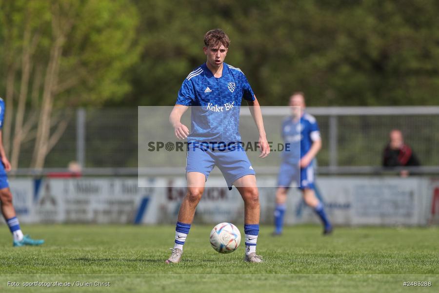 sport, action, TSV Lohr, Sportgelände, SpVgg Hösbach-Bahnhof, Lohr am Main, LOH, HBF, Fussball, Bezirksliga Unterfranken West, BFV, 27. Spieltag, 26.04.2025 - Bild-ID: 2483288