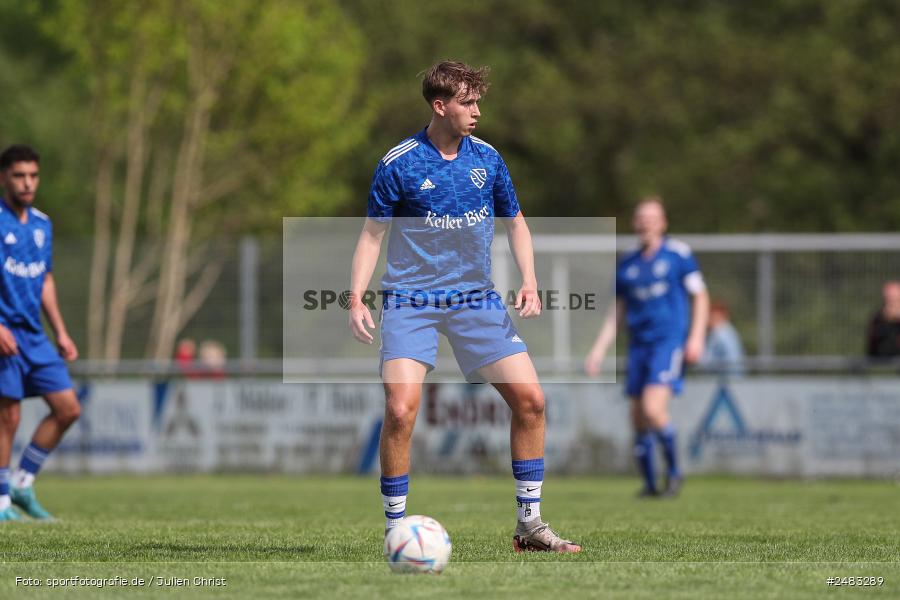 sport, action, TSV Lohr, Sportgelände, SpVgg Hösbach-Bahnhof, Lohr am Main, LOH, HBF, Fussball, Bezirksliga Unterfranken West, BFV, 27. Spieltag, 26.04.2025 - Bild-ID: 2483289