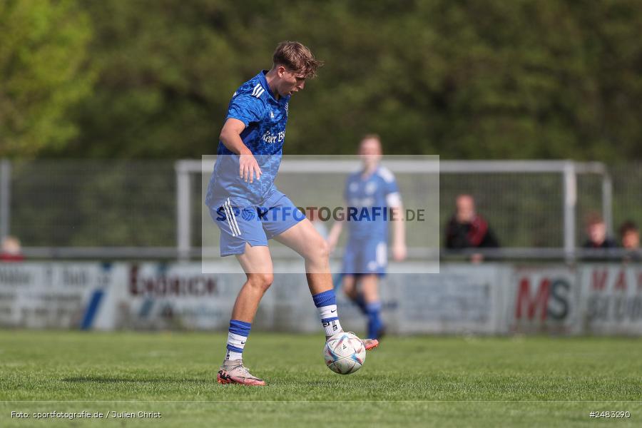 sport, action, TSV Lohr, Sportgelände, SpVgg Hösbach-Bahnhof, Lohr am Main, LOH, HBF, Fussball, Bezirksliga Unterfranken West, BFV, 27. Spieltag, 26.04.2025 - Bild-ID: 2483290