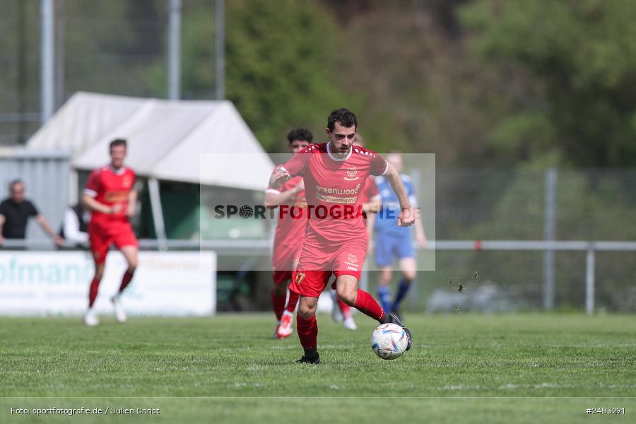 sport, action, TSV Lohr, Sportgelände, SpVgg Hösbach-Bahnhof, Lohr am Main, LOH, HBF, Fussball, Bezirksliga Unterfranken West, BFV, 27. Spieltag, 26.04.2025 - Bild-ID: 2483291