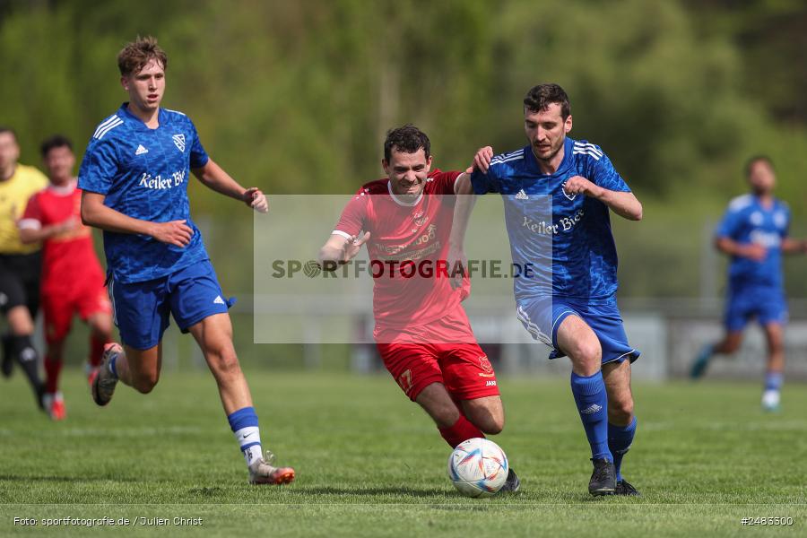 sport, action, TSV Lohr, Sportgelände, SpVgg Hösbach-Bahnhof, Lohr am Main, LOH, HBF, Fussball, Bezirksliga Unterfranken West, BFV, 27. Spieltag, 26.04.2025 - Bild-ID: 2483300