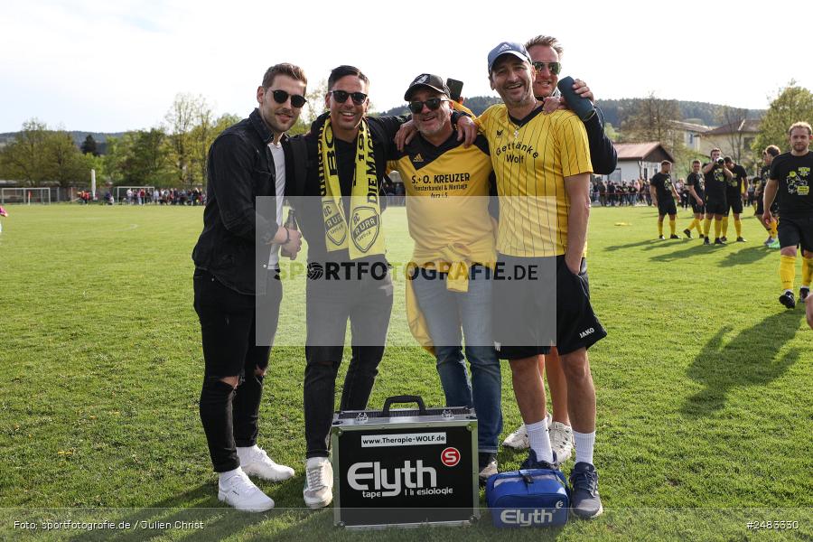 sport, action, Sportgelände, SGB, SG Burgsinn, Kreisklasse Würzburg Gr. 3, Fussball, Burgsinn, BSC Aura, BFV, BCA, 27. Spieltag, 26.04.2025 - Bild-ID: 2483330